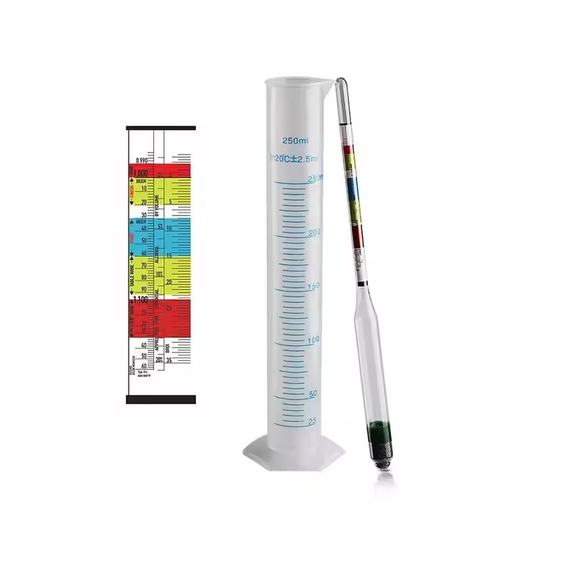 Wine Beer And Mead - Tester per idrometro e flacone dosatore