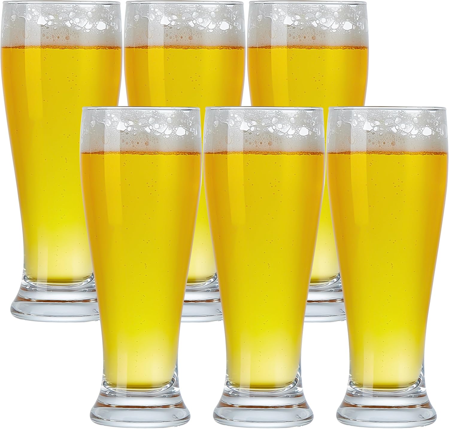 Wine Beer And Liquor - Set di 1/2/4/6 Bicchieri da Birra
