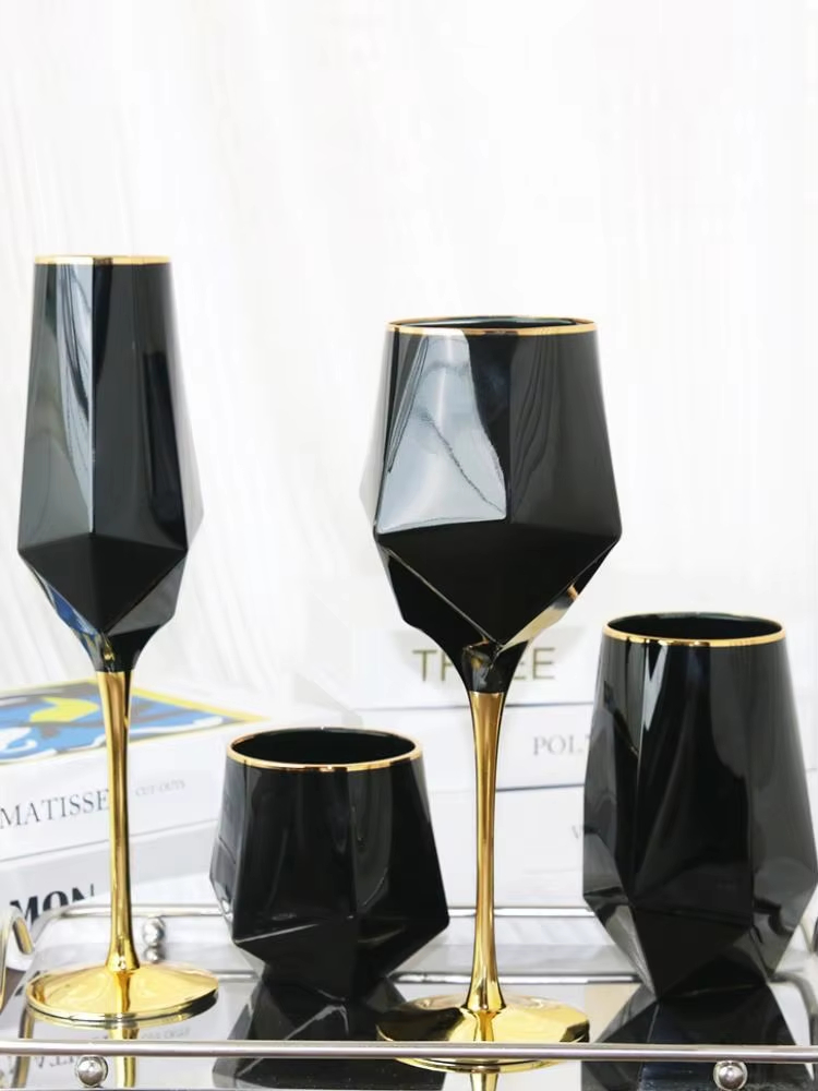 Wine Beer Champagne - Calice per bicchiere da vino con