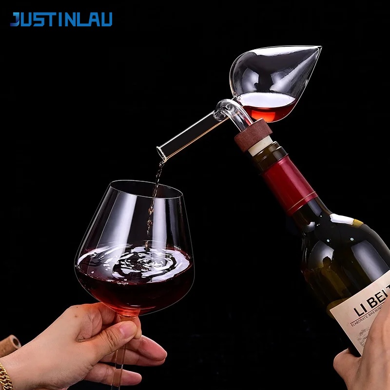 Wine Beer And Liquor - JUSTINLAU Aeratore per Vino Rotondo/a Forma