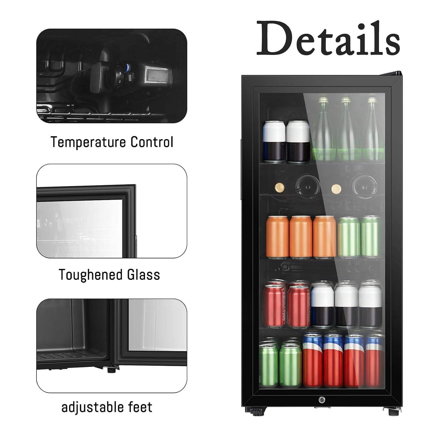 Frigorifero per Bevande da 4,5 - Wine Beer Mini Fridge recensione e prezzo