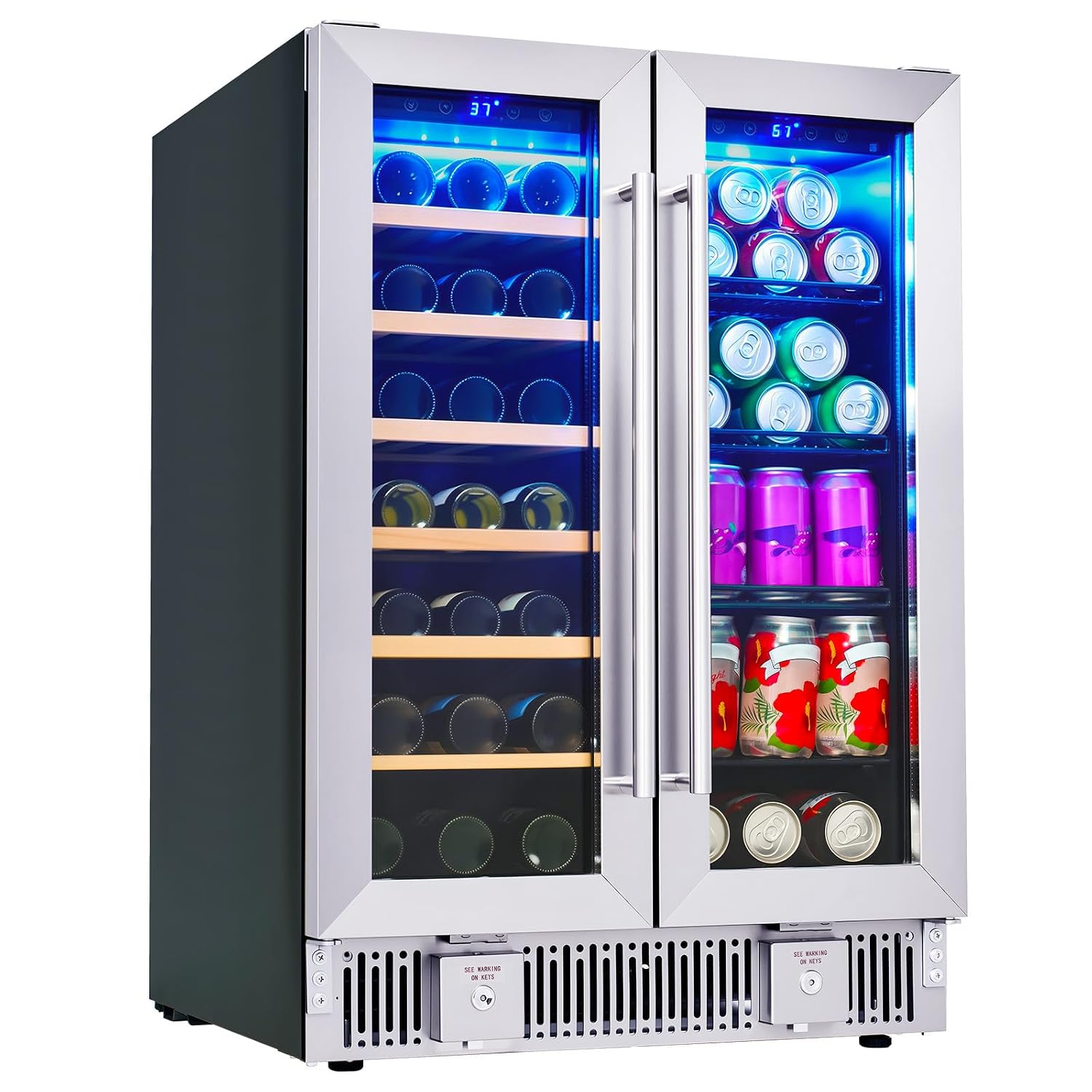 Frigorifero per Bevande, Frigo - Wine Beer Fridge Under Counter recensione e prezzo