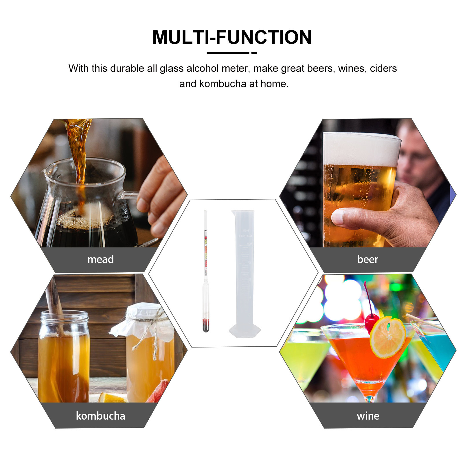 1 Set di Kit Tester Idrometro  - Wine Beer And Mead recensione e prezzo