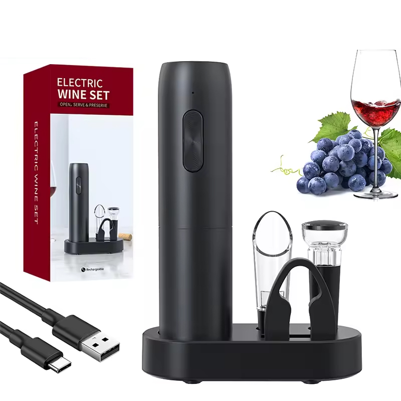 Set apribottiglie elettrico 4  - Wine Beer And Liquor recensione e prezzo