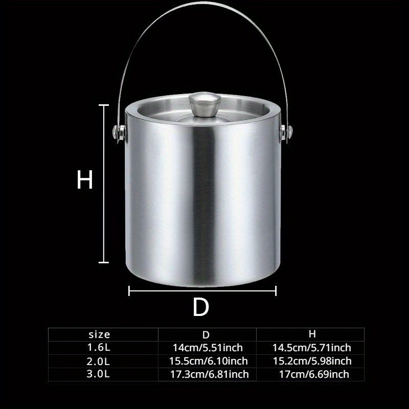 1.6L/2L/3L secchiello per il g - Wine Beer Champagne recensione e prezzo