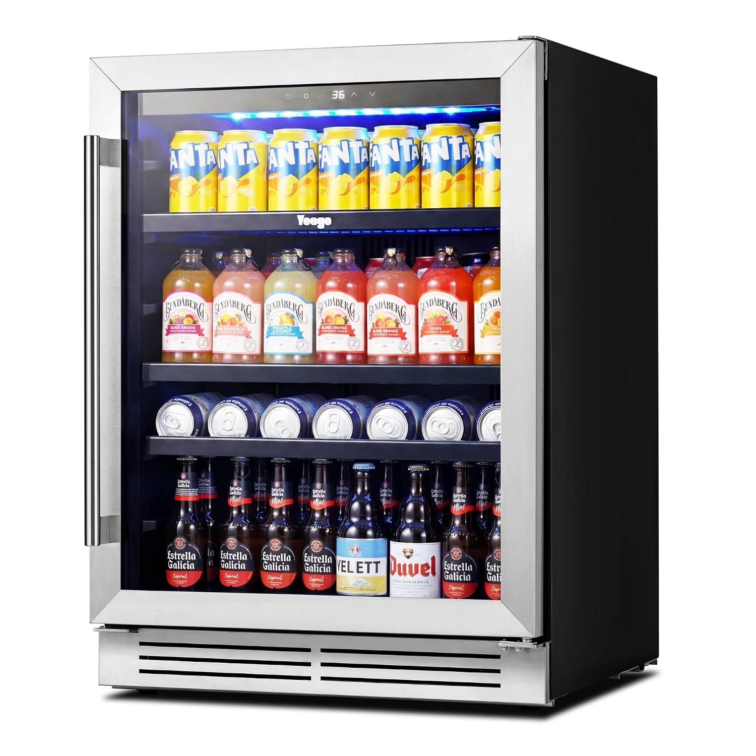 Frigorifero per Bevande da 24  - Wine Beer Fridge Under Counter recensione e prezzo