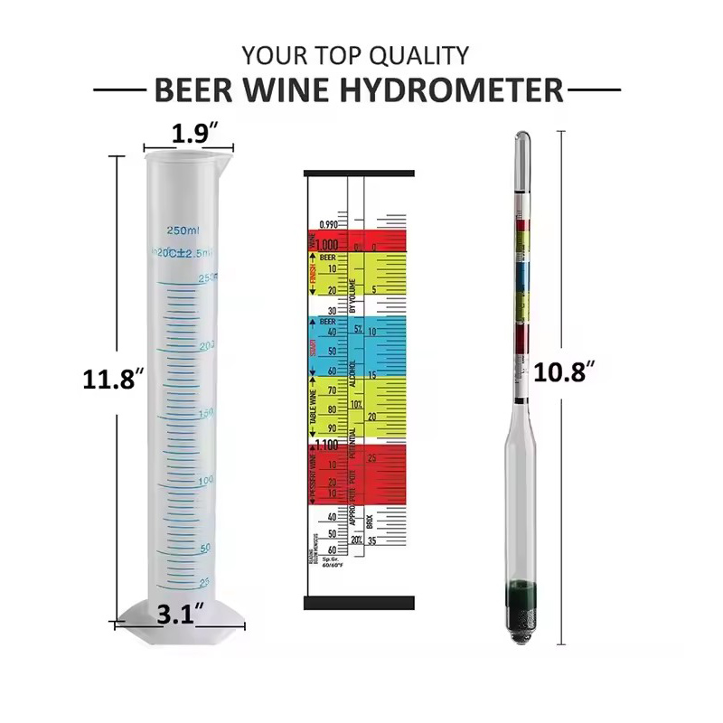 Tester per idrometro e flacone - Wine Beer And Mead recensione e prezzo