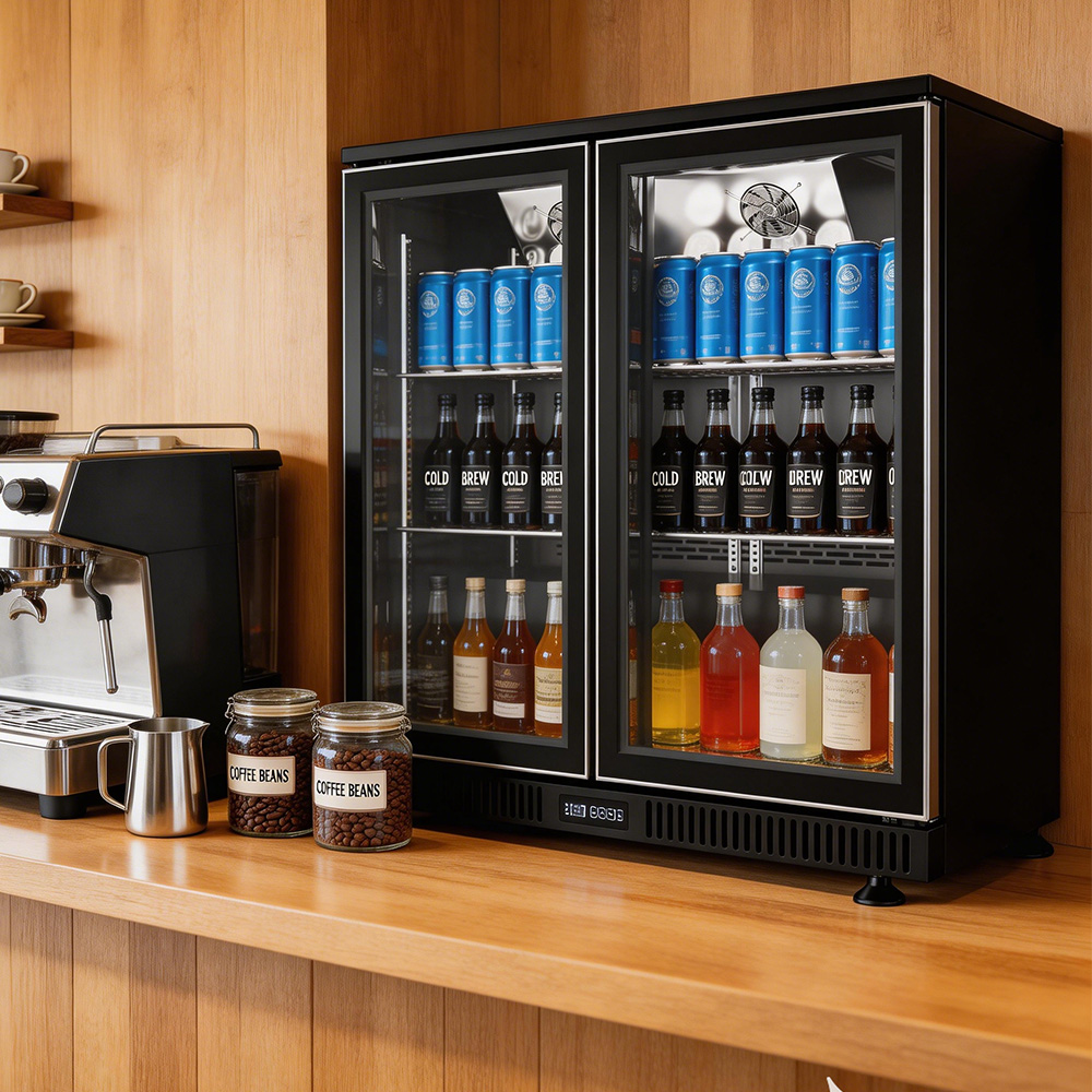 Frigorifero per Birra a 2 Port - Wine Beer Mini Fridge recensione e prezzo