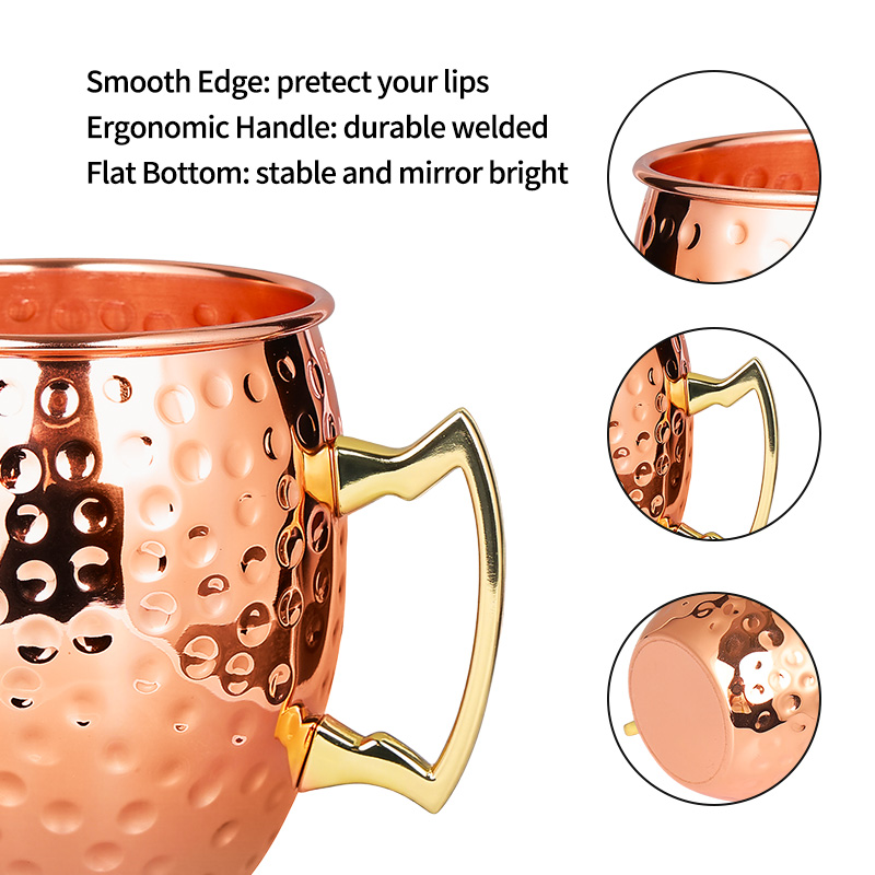 Mosca Mule Tazze in acciaio in - Wine Beer Champagne recensione e prezzo