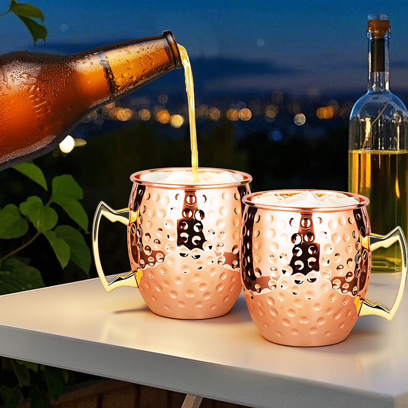 Mosca Mule Tazze in acciaio in - Wine Beer Champagne recensione e prezzo